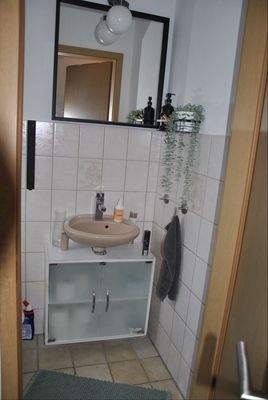 Gäste-WC im Erdgeschoss