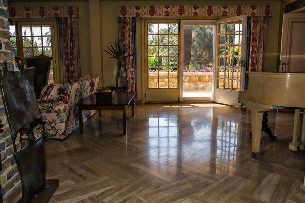 Zugang zu der Terrasse