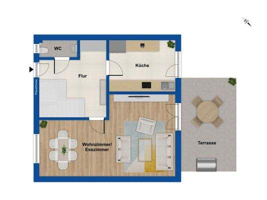 Grundriss Erdgeschoss