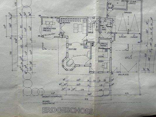 Erdgeschoß-Grundriss 