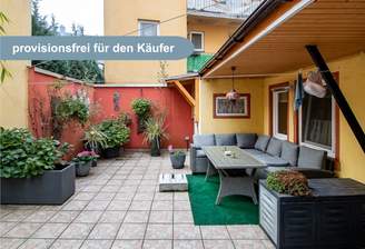 ein Terrassenbereich
