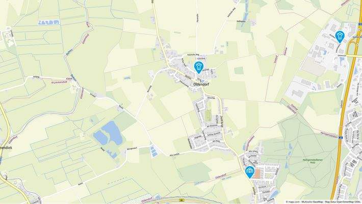 Geolyzer Kartenausschnitt