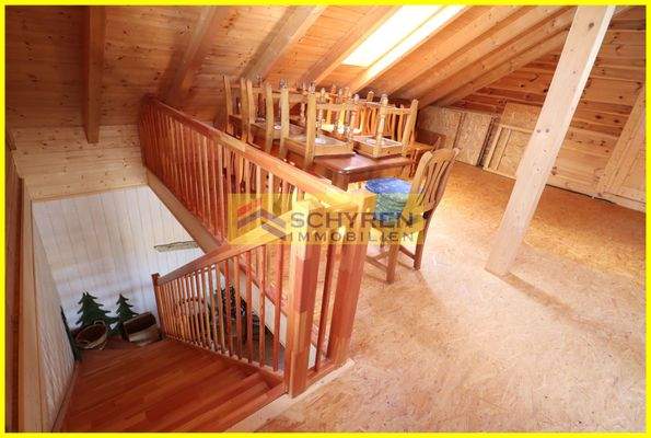 Dachboden über Garage