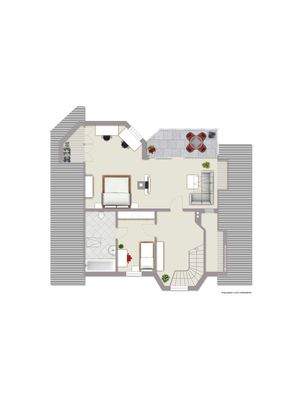 Exposeplan Dachgeschoss