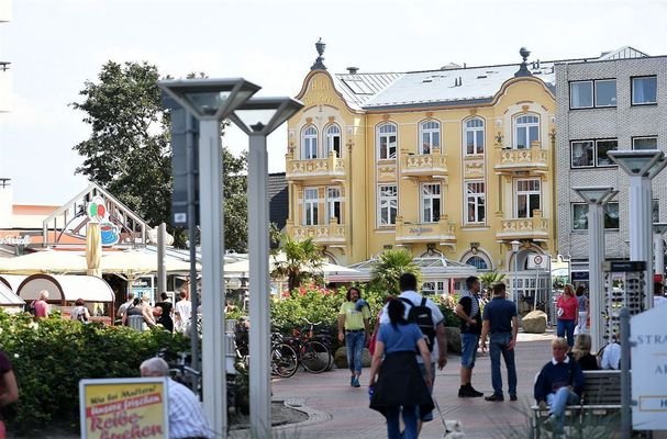 im Zentrum von Duhnen