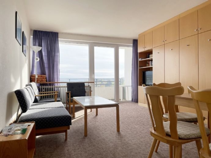 2-Zimmer-Appartement mit traumhaftem Ausblick und Hallenbad in Neureichenau