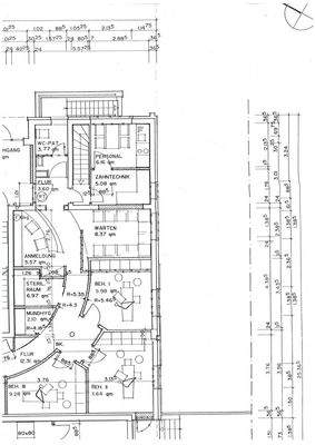 Grundriss Zahnarztpraxis