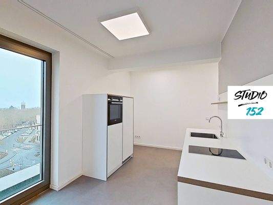 Ansicht IV: Wohn- und Essbereich