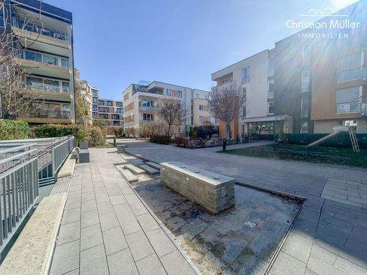 Innenhof mit Brunnen 