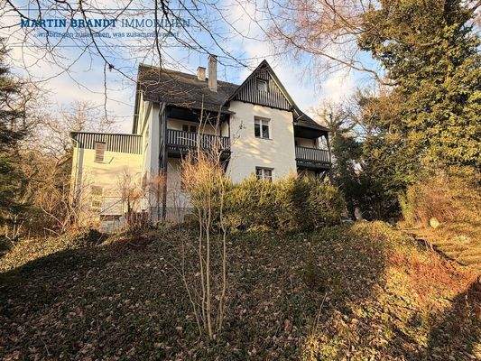 Gartenansicht des Hauses