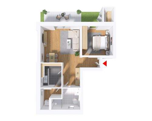 Grundriss EG 1 (Abb. ähnlich)