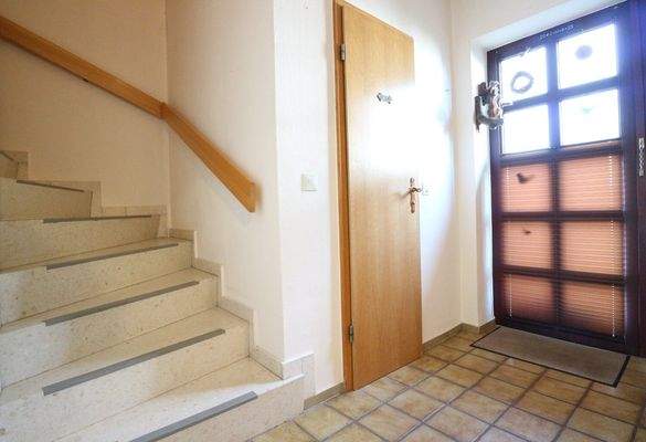 Treppe zum Dachgeschoss