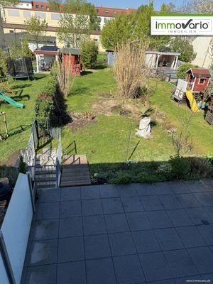 Blick zum Garten