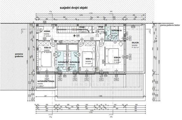 OG mit 3 Schlafzimmern