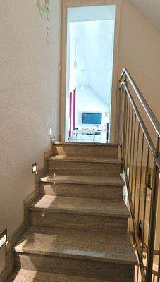 Treppen-Aufgang - Dachstudio