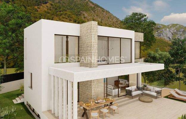 Energy Efficient Houses with Sea Views in Mijas Malaga