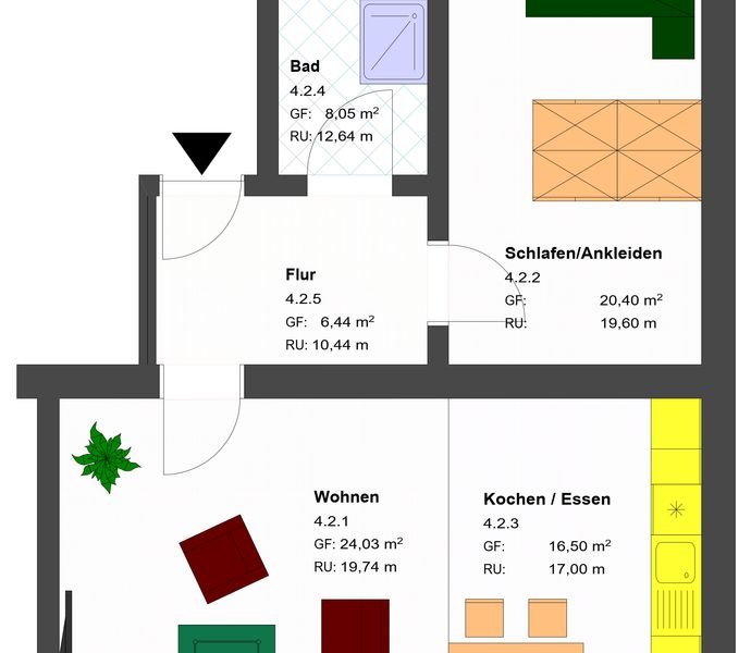 2 Zimmer Wohnung in Görlitz (Innenstadt)