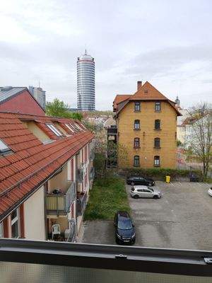 Blick vom Schlafzimmer aus