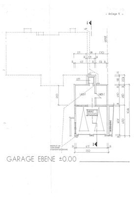 Grundriss Garagen-Lager