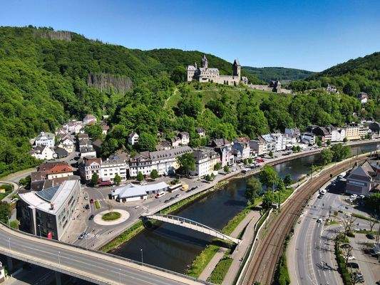 Der Blick vom Balkon