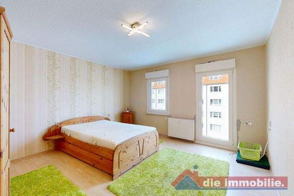 Schlafzimmer der Wohneinheit 3