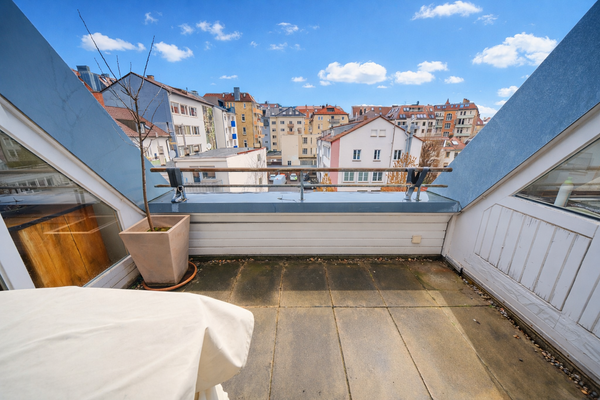 Über den Dächern von Stuttgart