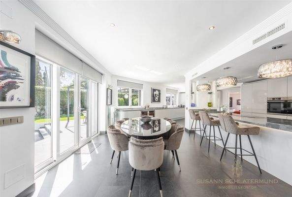 Einladender Essbereich