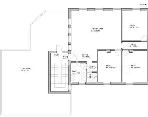 Grundriss Wohnung 01 Sirmione