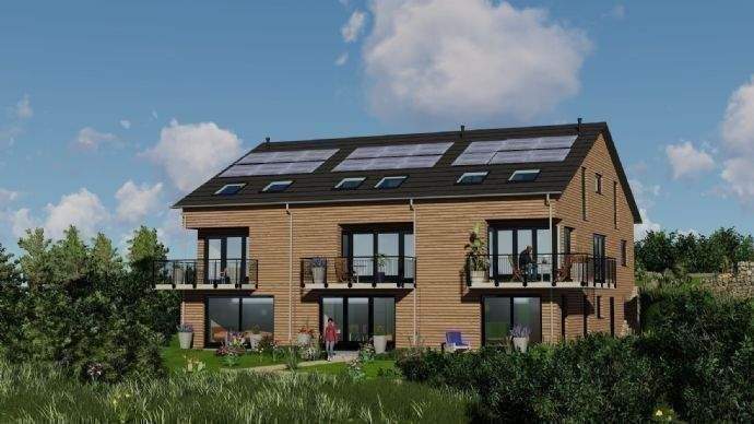 Dach grossflächig mit Photovoltaik belegt