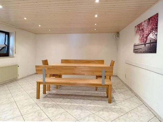 Hobbyraum Untergeschoss