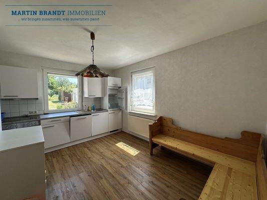 Wohnung EG Wohnküche mit EBK