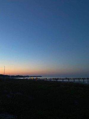 Sonnenuntergang Seebrücke Ostseebad Boltenhagen