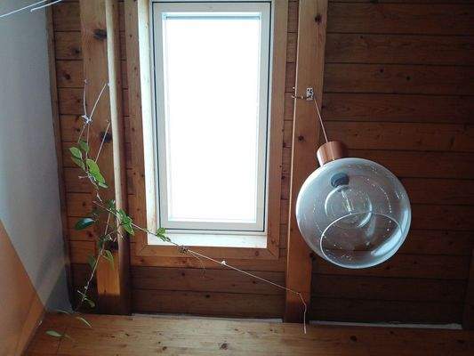 Küche mit Dachfenster