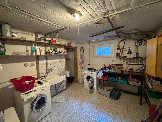 Waschküche im KG