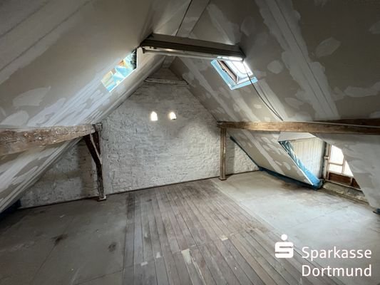 Ausbaufähiger Raum im Dachgeschoss
