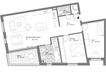 Grundriss Wohnung 8