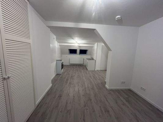 Wohnbereich mit Blick zur Küche