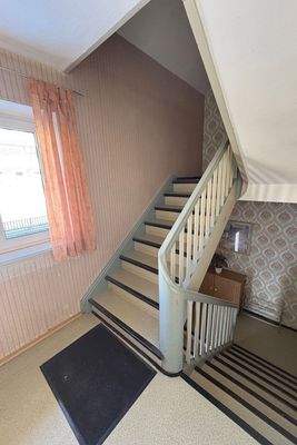 Treppe ins Dachgeschoss