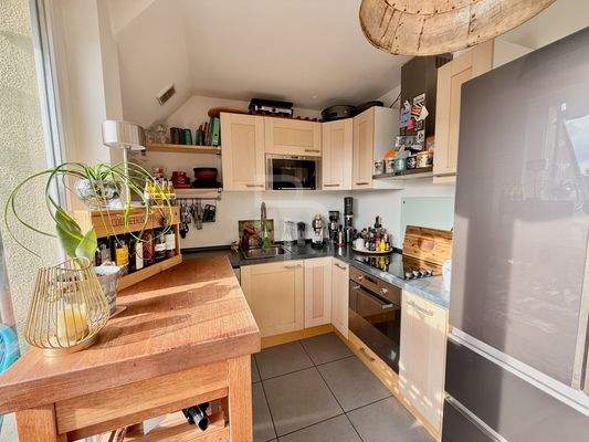 Angepasste Küchenzeile 