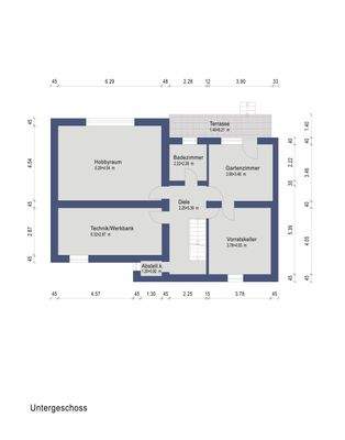 Grundriss Untergeschoss