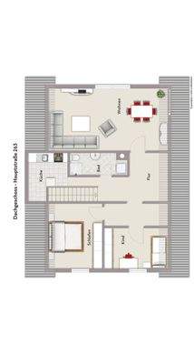 Dachgeschoss - Hauptstraße 263