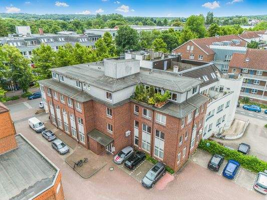 Das Geschäftshaus aus der Vogelperspektive 