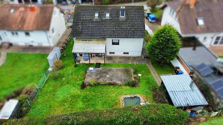 Drohnenansicht hinten