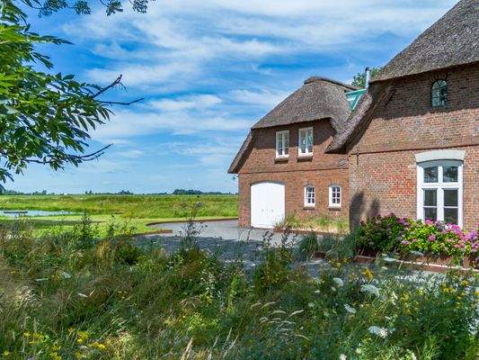 Hochwertige Reetdacheindeckung