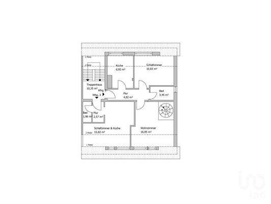 Grundriss Dachgeschoss