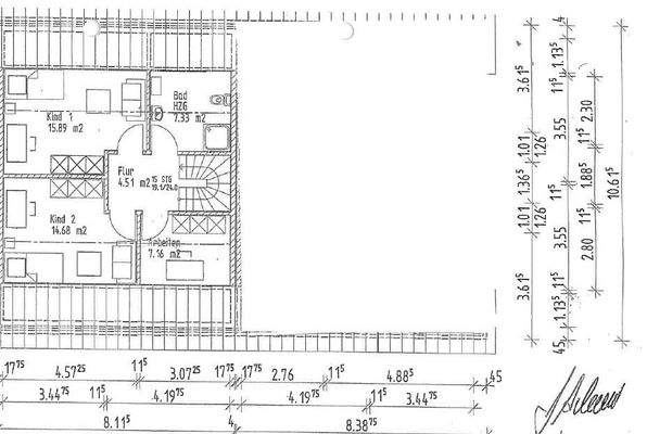 Grundriss Obergeschoss
