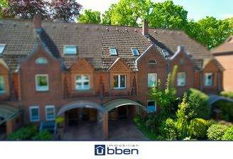 Blick auf das Reihenhaus