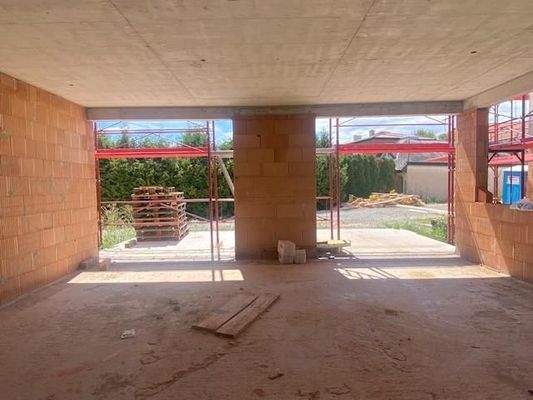 Küche-Wohnbereich EG, Zugang Terrasse und Garten