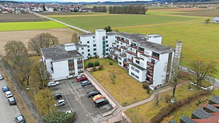 Von Oben:  Großzügig, grün und durchdacht