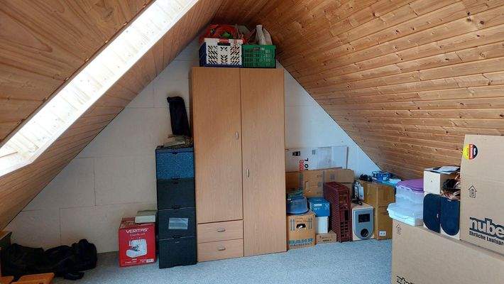 Gedämmter Spitzboden